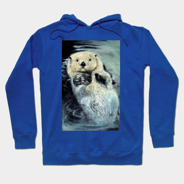 Sea Otter Hoodie by belettelepink